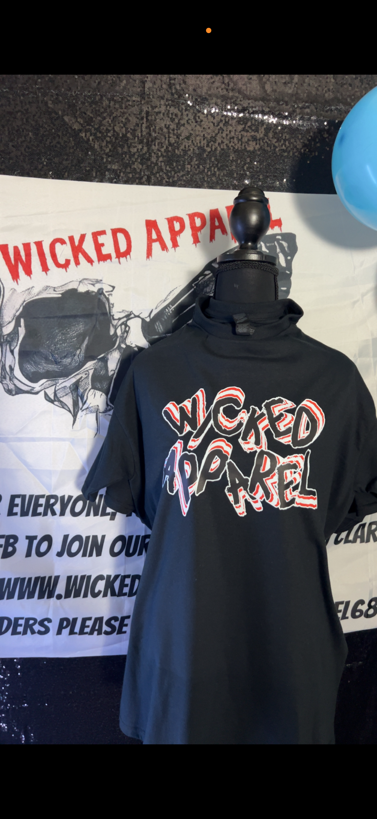 Wicked Apparel Logo Tshirt