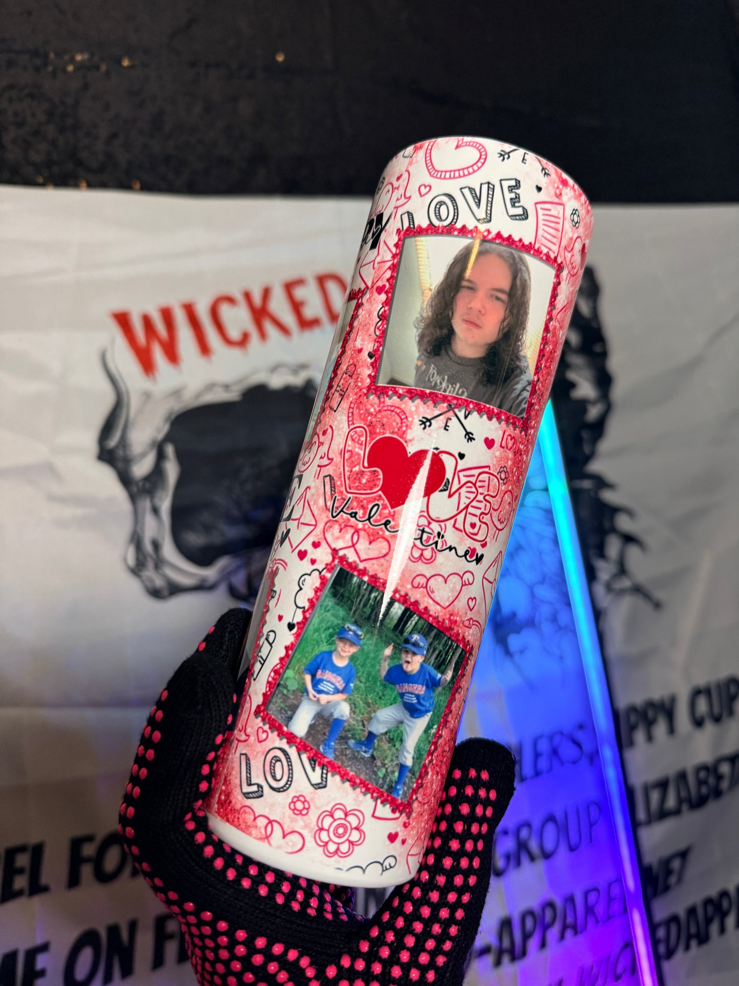 Custom Valentines Tumbler